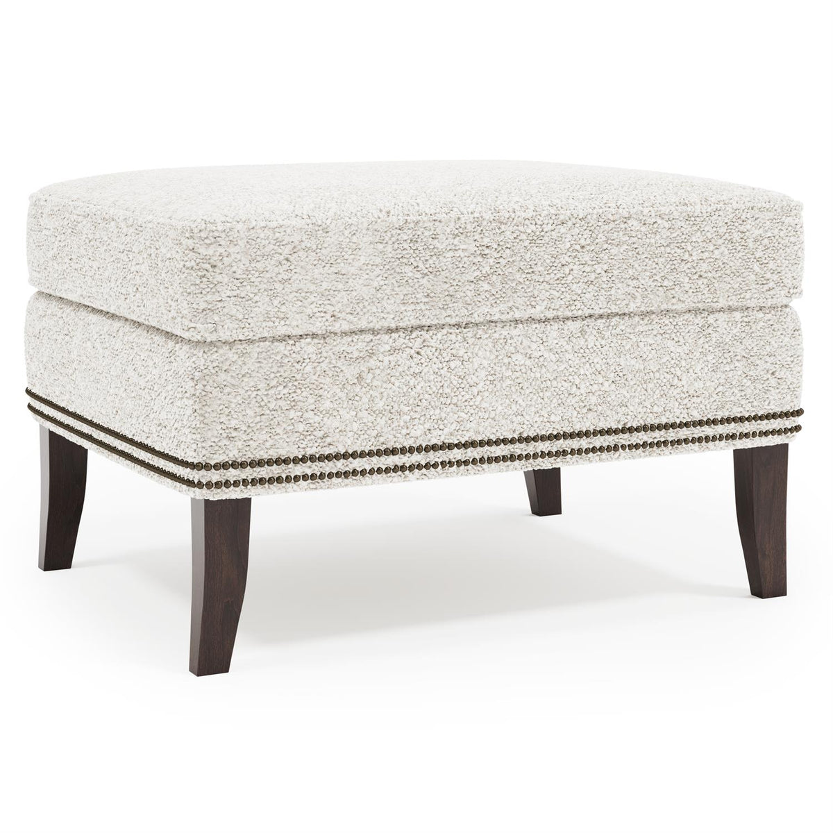 Kingston Fabric Ottoman