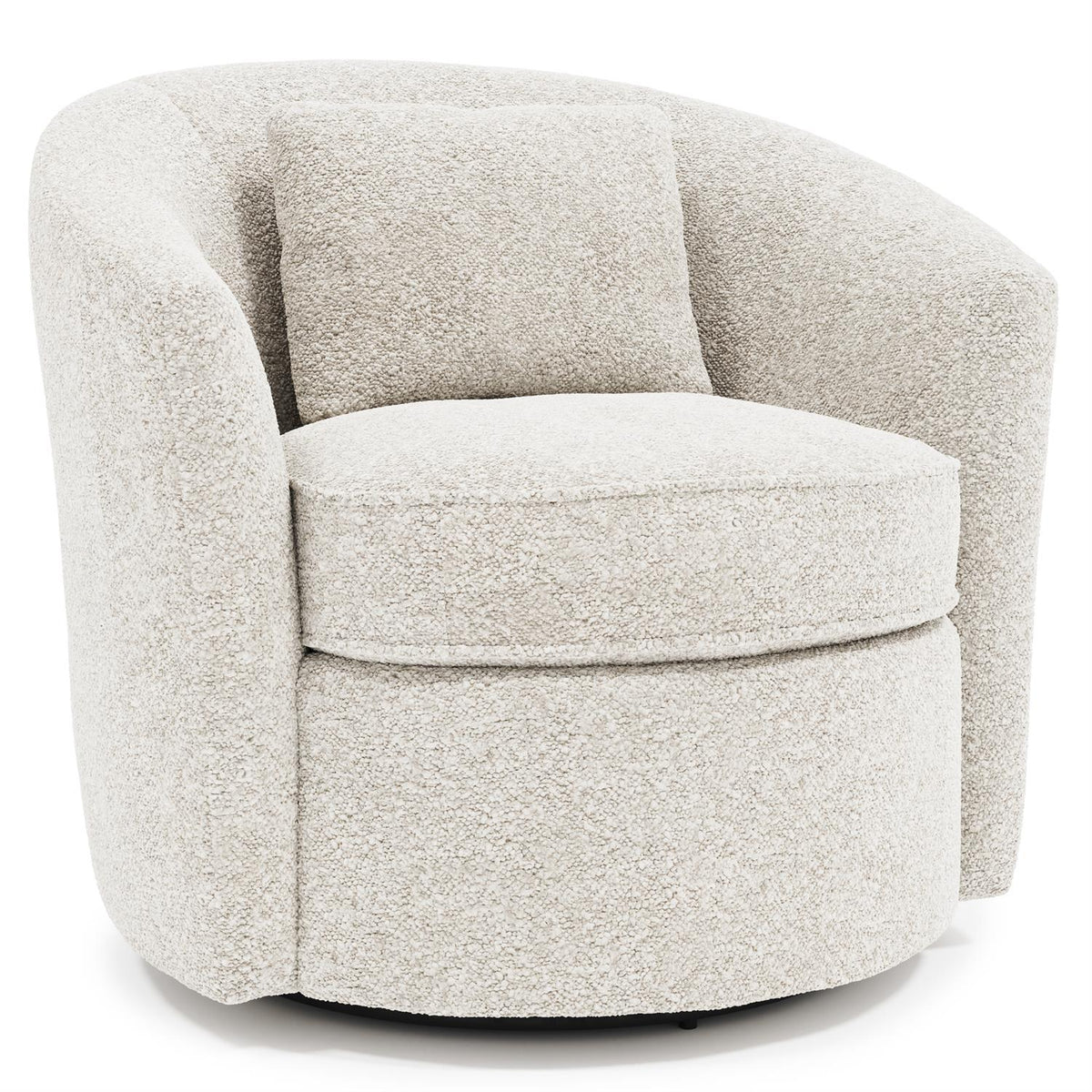 Elizabeth Fabric Swivel Chair