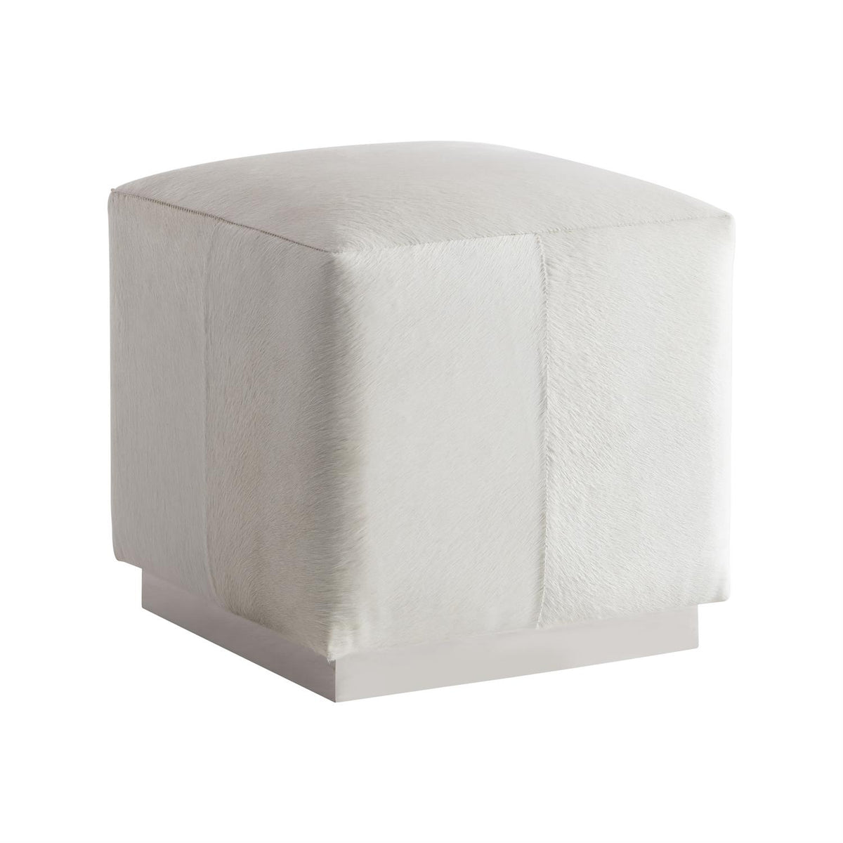 Aspen Leather Ottoman