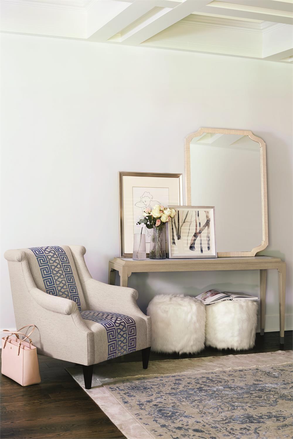 Pisa Fabric Ottoman