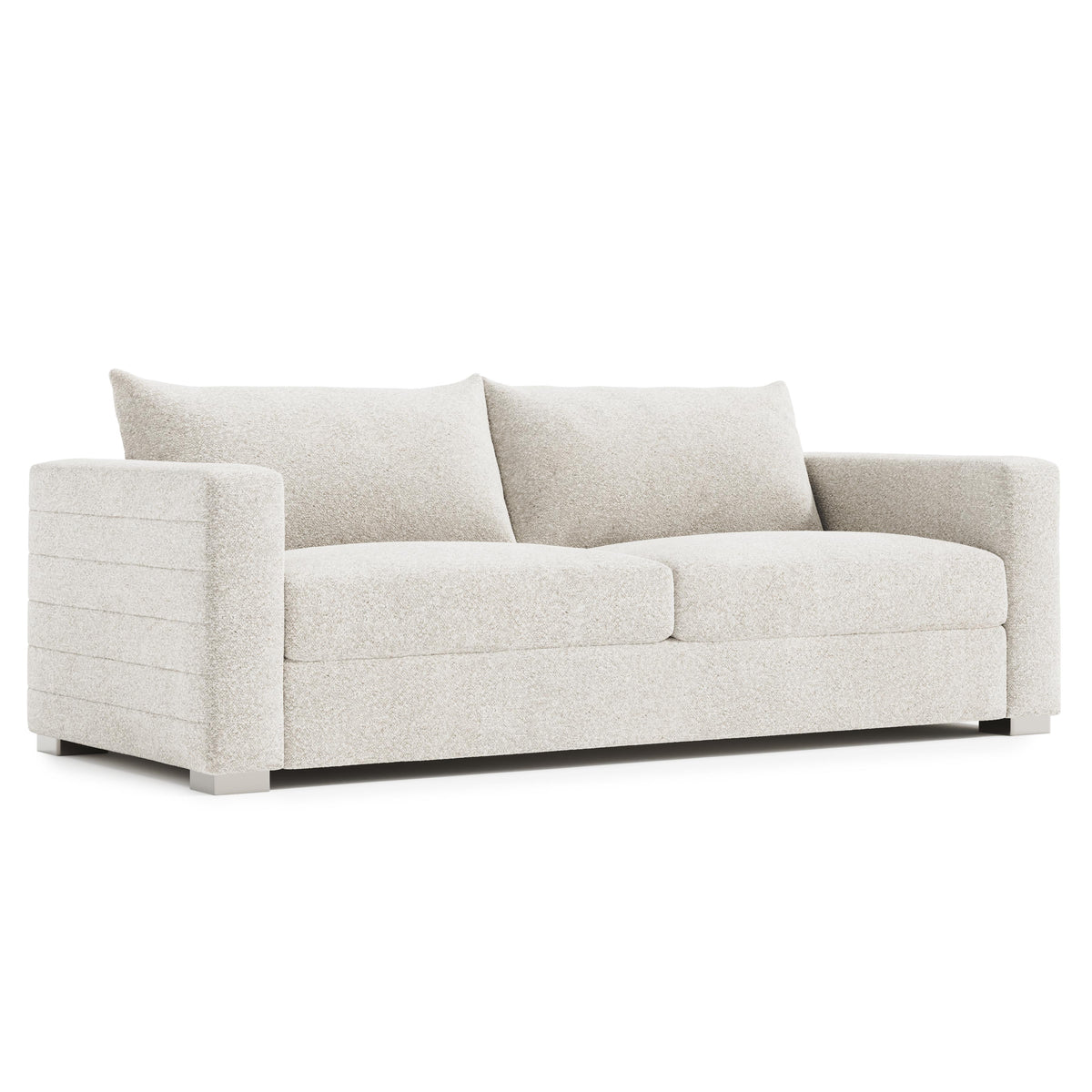 Helena Fabric Sofa Metal Foot