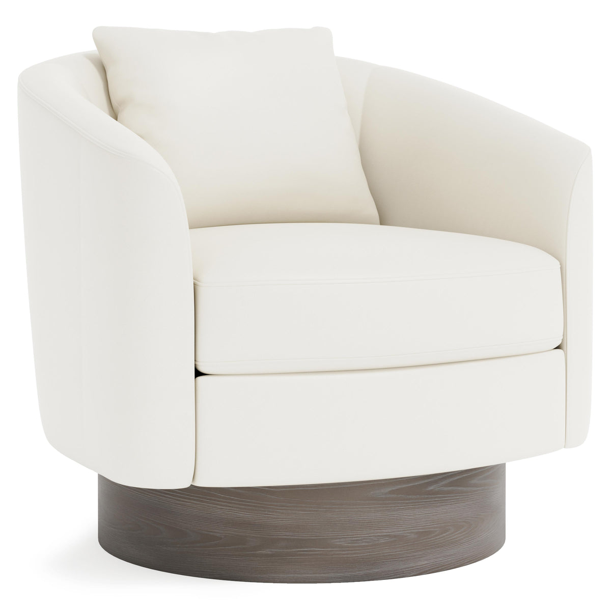 Camino Leather Swivel Chair