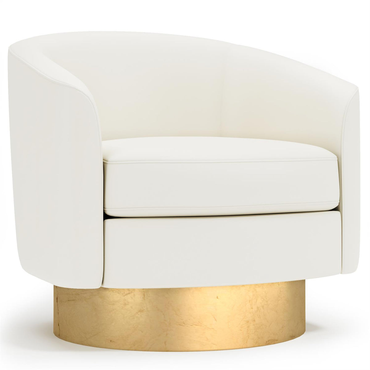 Camino Leather Swivel Chair