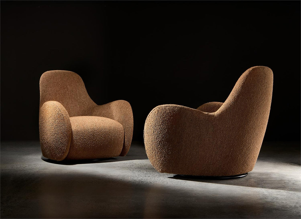 Tucci Fabric Swivel Chair