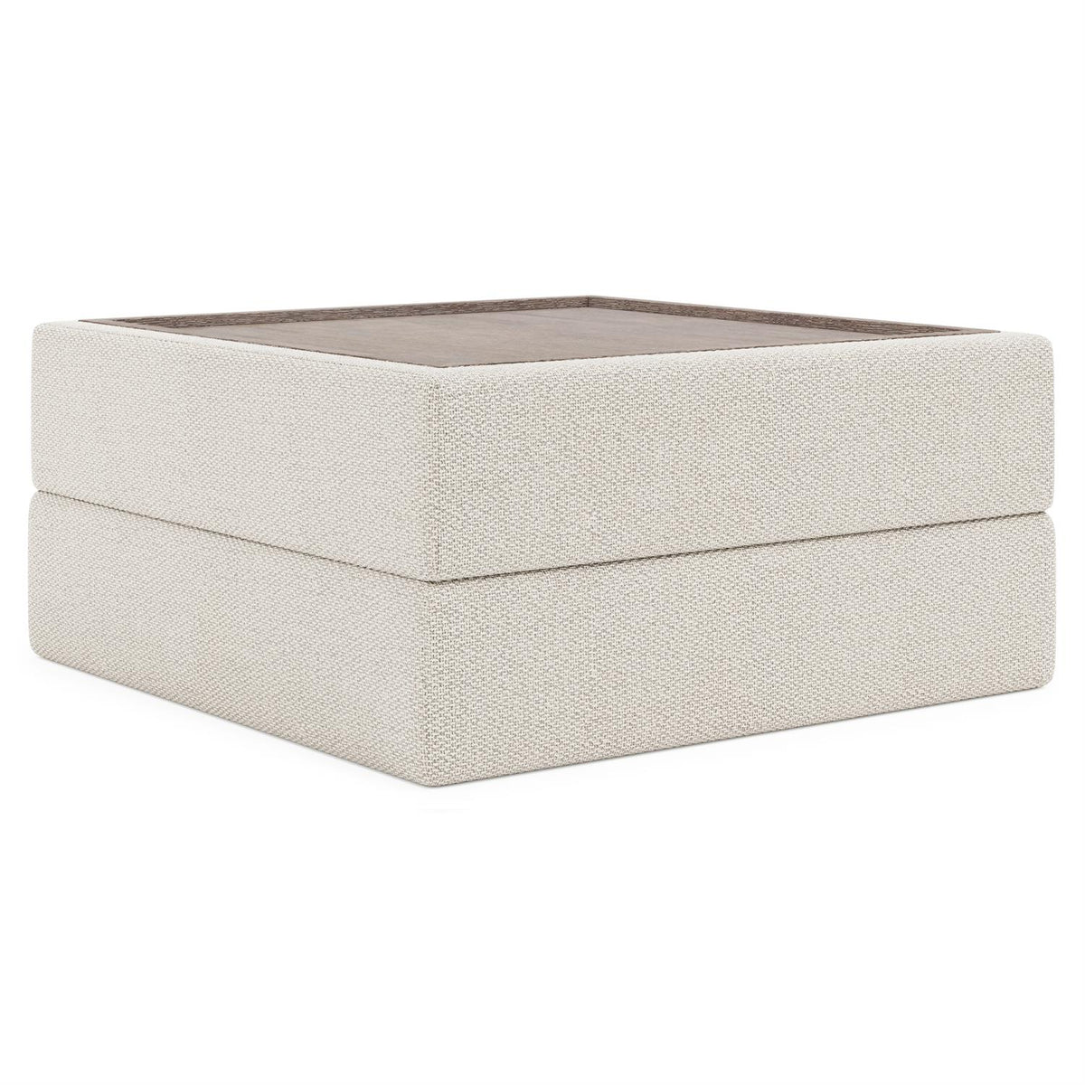 Vista Fabric Ottoman