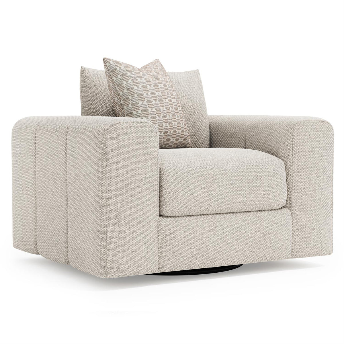 Vista Fabric Swivel Chair