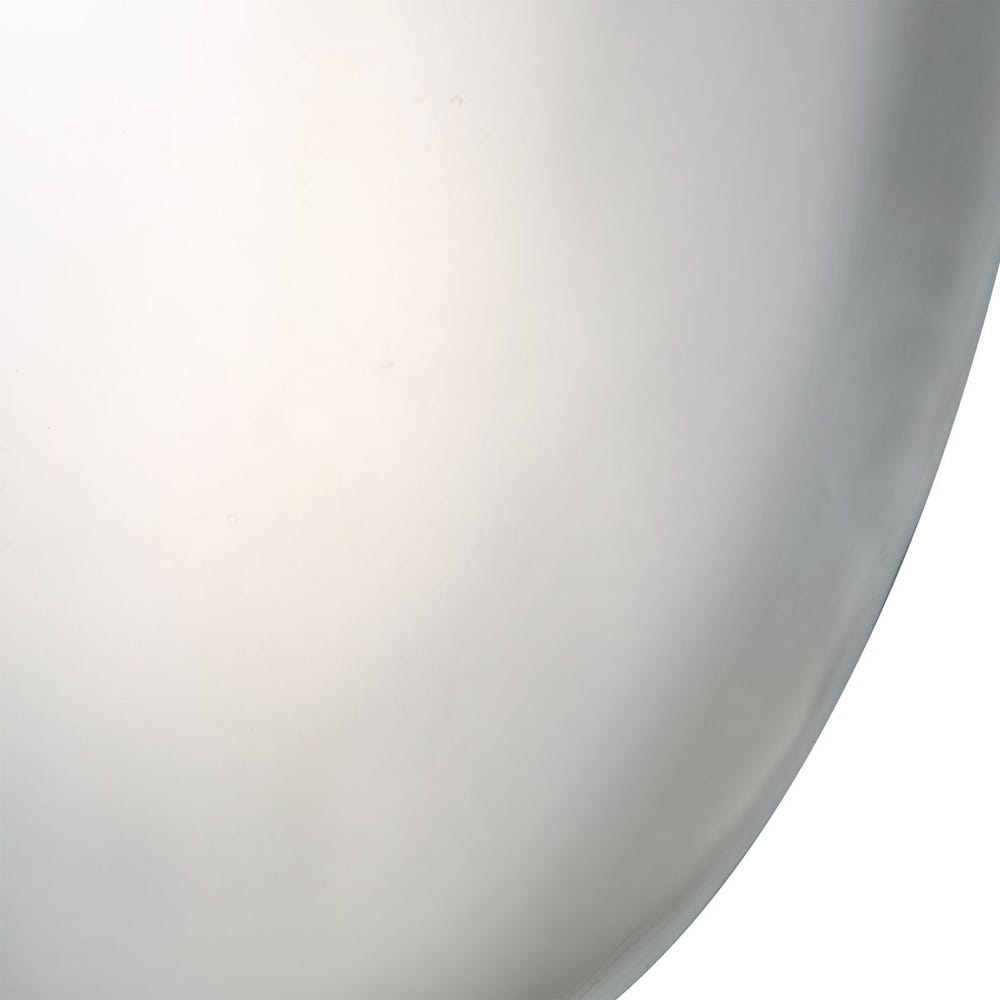 Jelly Bean Wall Sculpture - 26x38 Silver