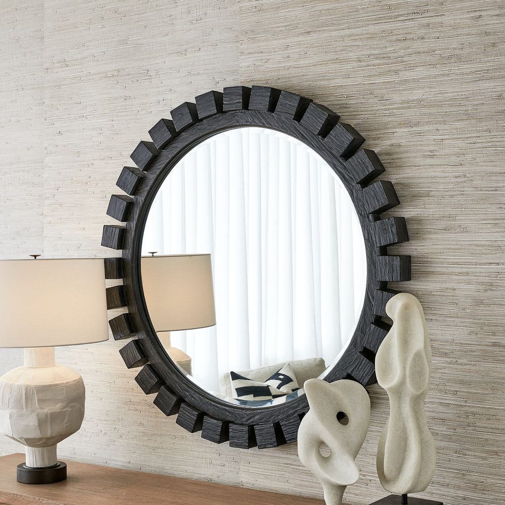 Around The Block Mirror - 46 Ebony