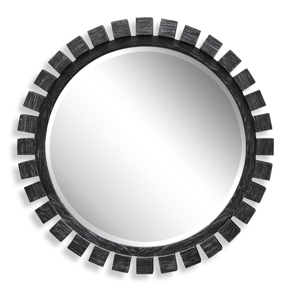 Around The Block Mirror - 46 Ebony