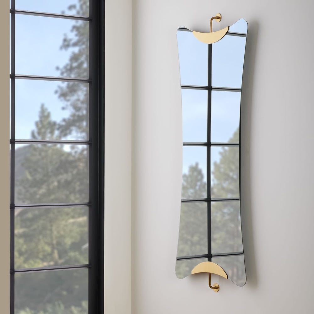 Ahead of the Curve Mirror - 24x64