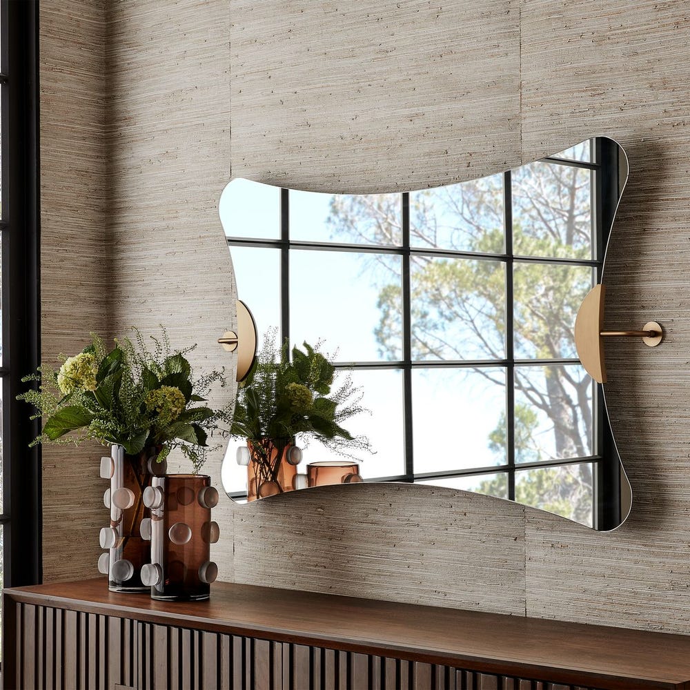 Ahead of the Curve Mirror - 32x51