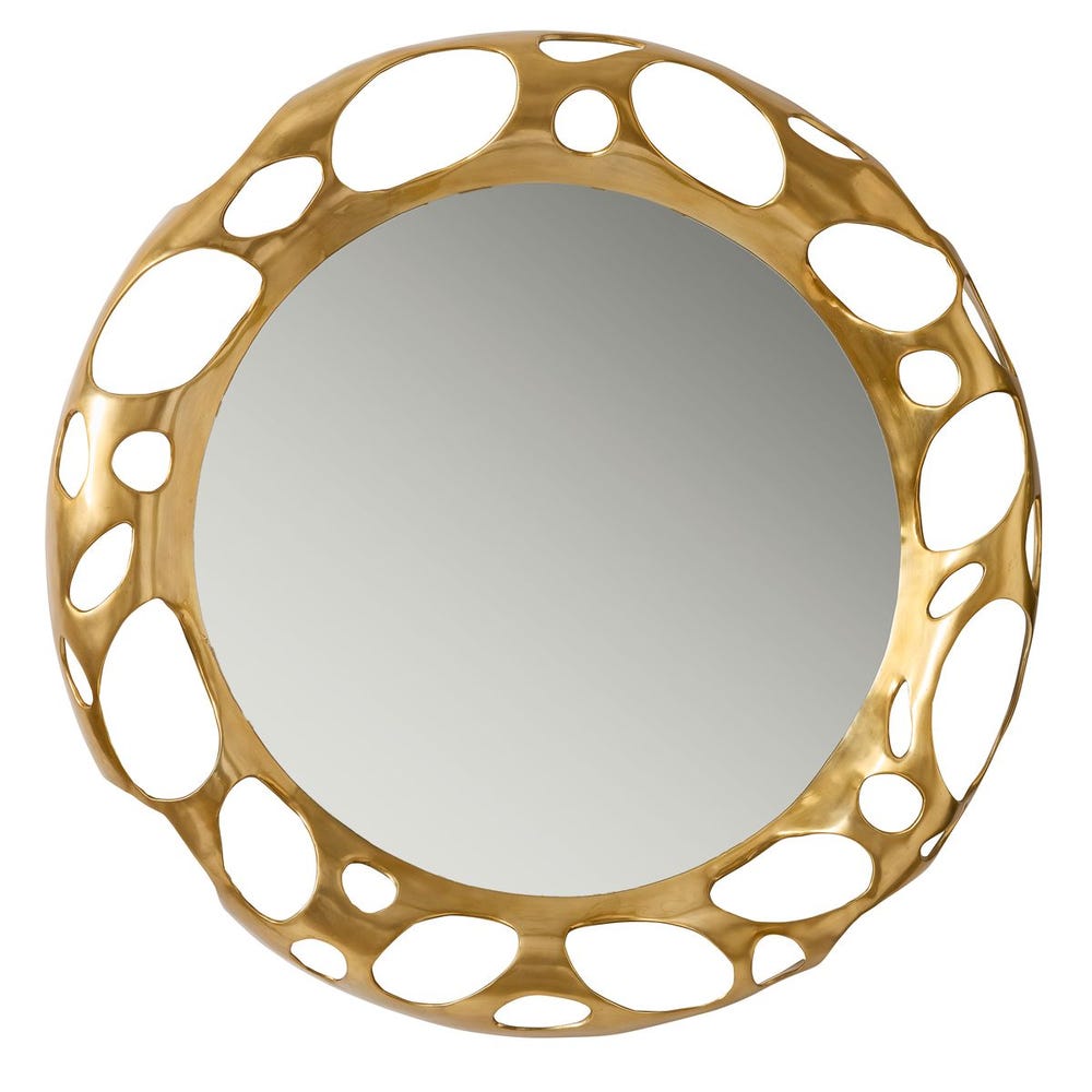 Swiss Cheese Mirror - 60