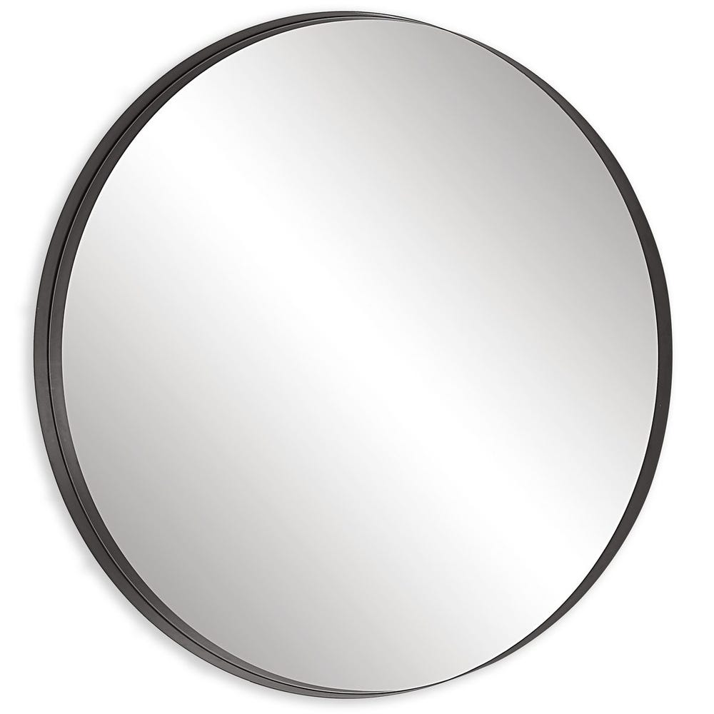 Padria Round Mirror - 60 Black