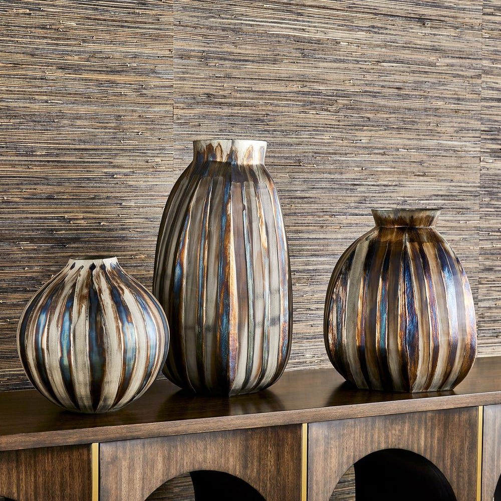 Ripple Vase - Bronze Small