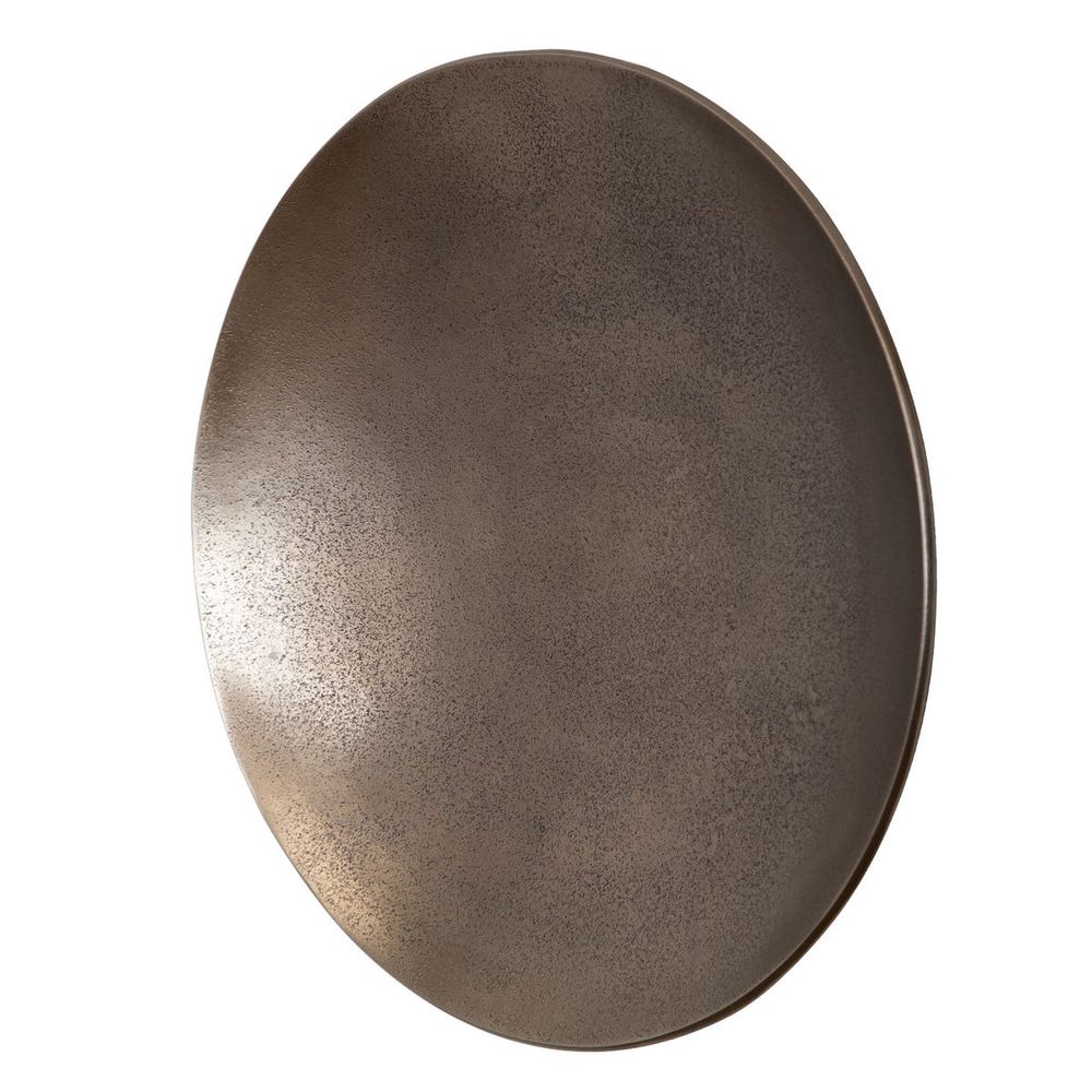 Aitana Metal Wall Decor/Bowl - Silver