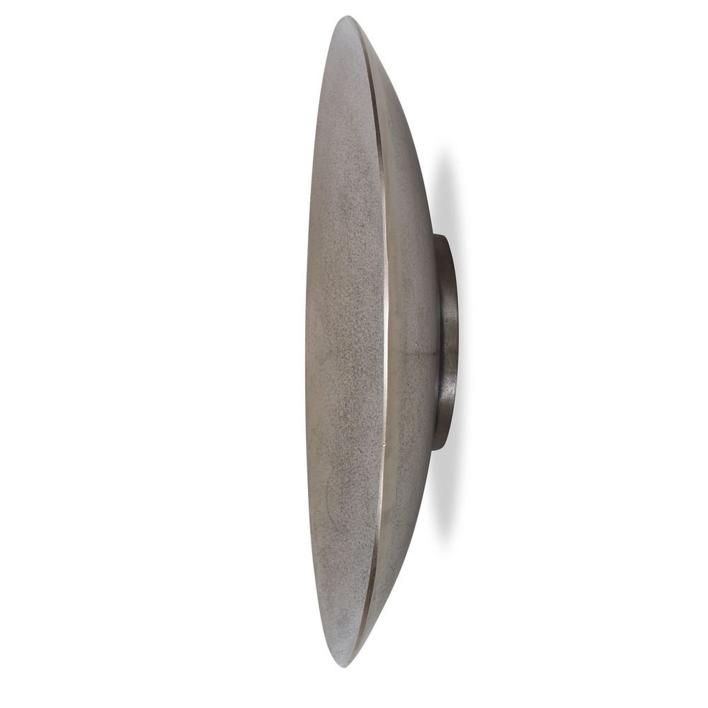 Aitana Metal Wall Decor/Bowl - Silver