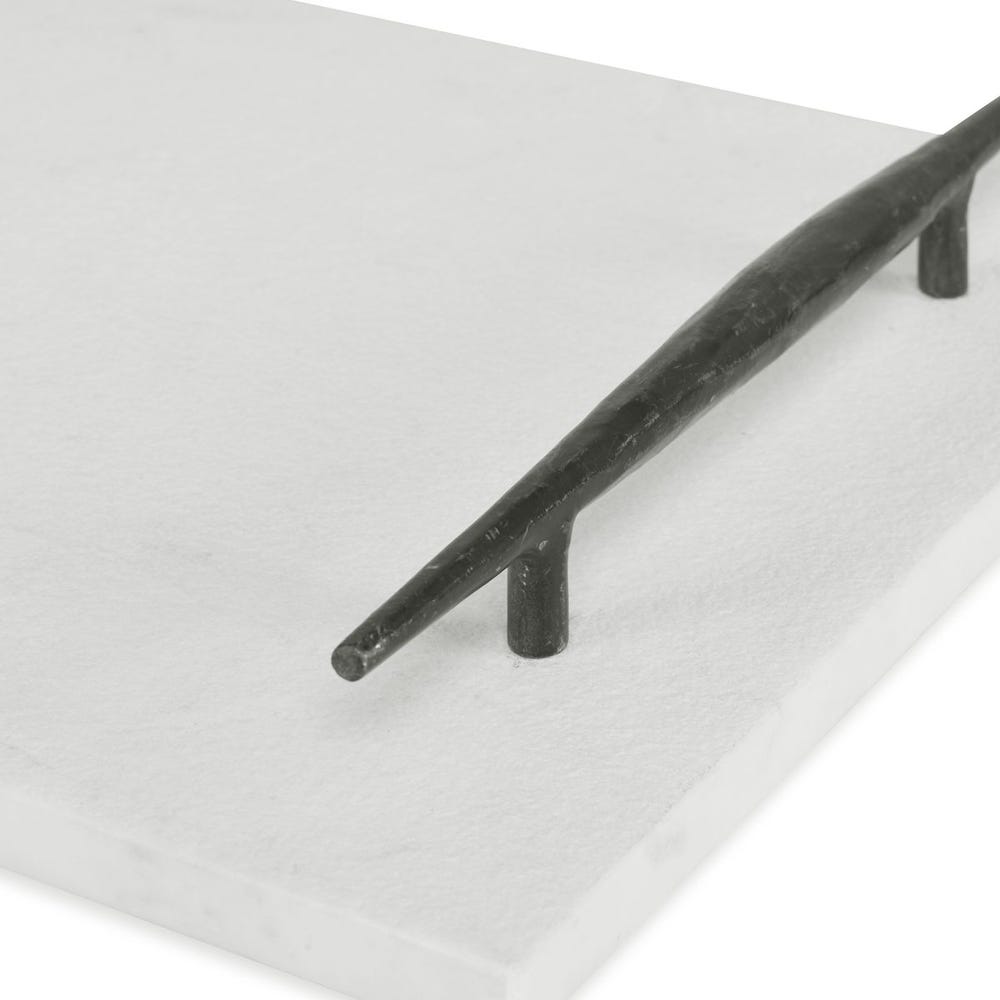 Get a Grip Tray - White Marble