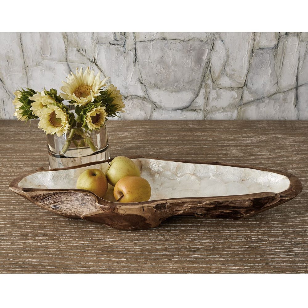 Optic Candleholder/Vase - Travertine