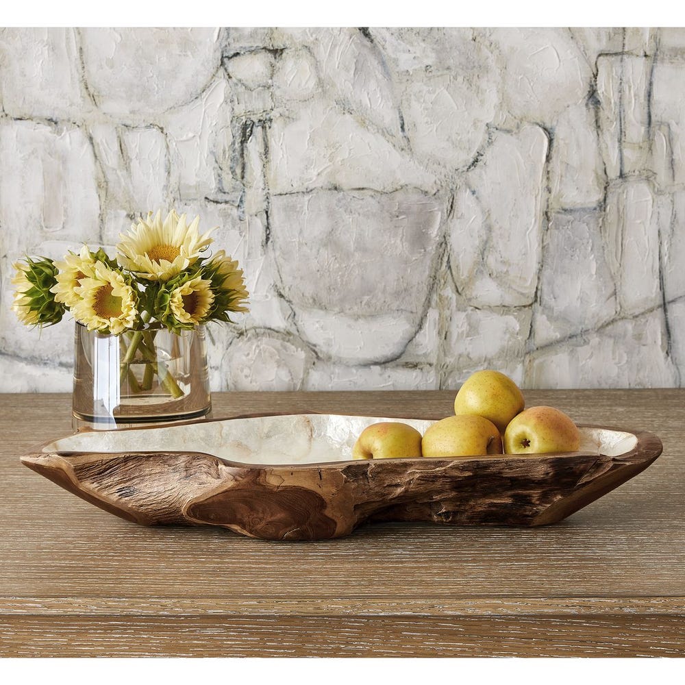 Optic Candleholder/Vase - Travertine