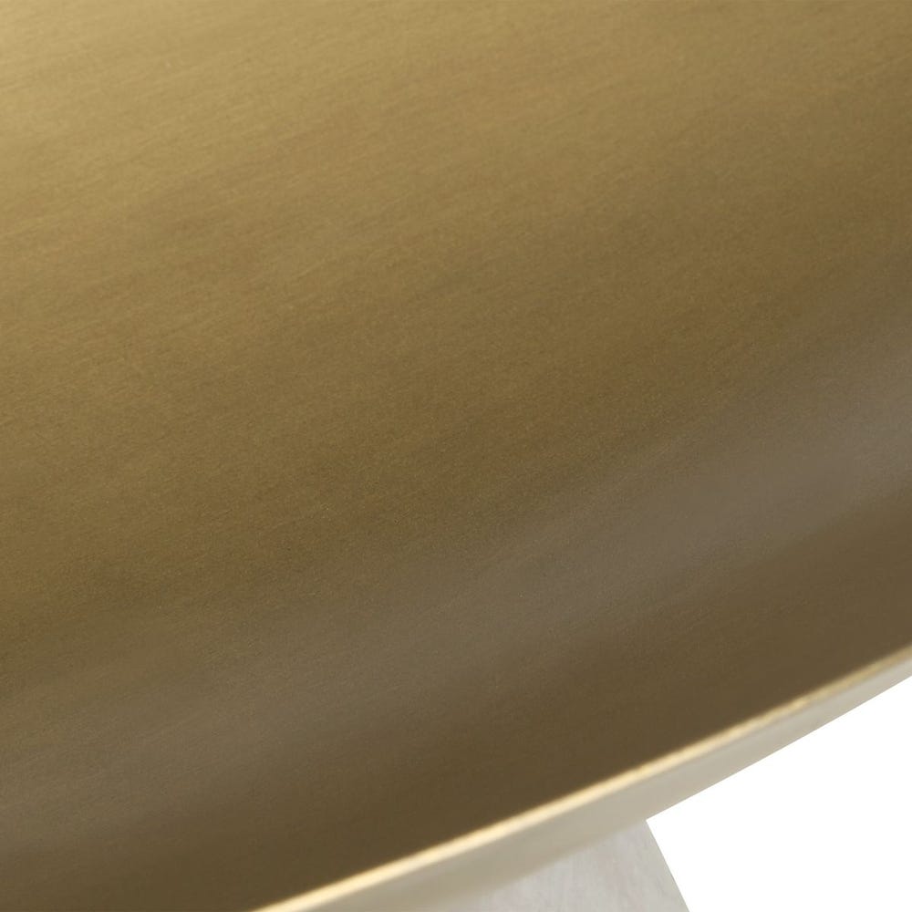 Coup de Grace Low Bowl - White Chocolate Marble