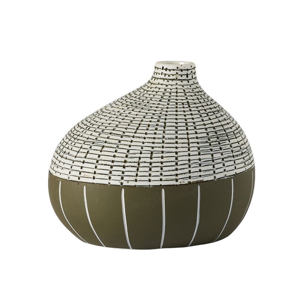 Nestling Vases - Forest, S/5 Plus Tray