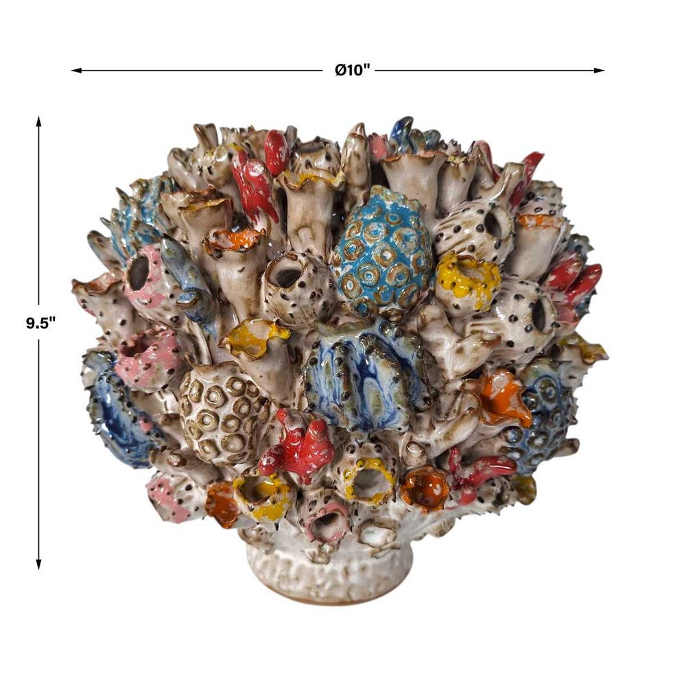 Sea Garden Ball Vase