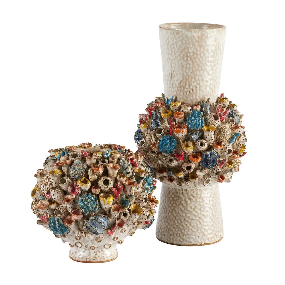 Sea Garden Ball Vase