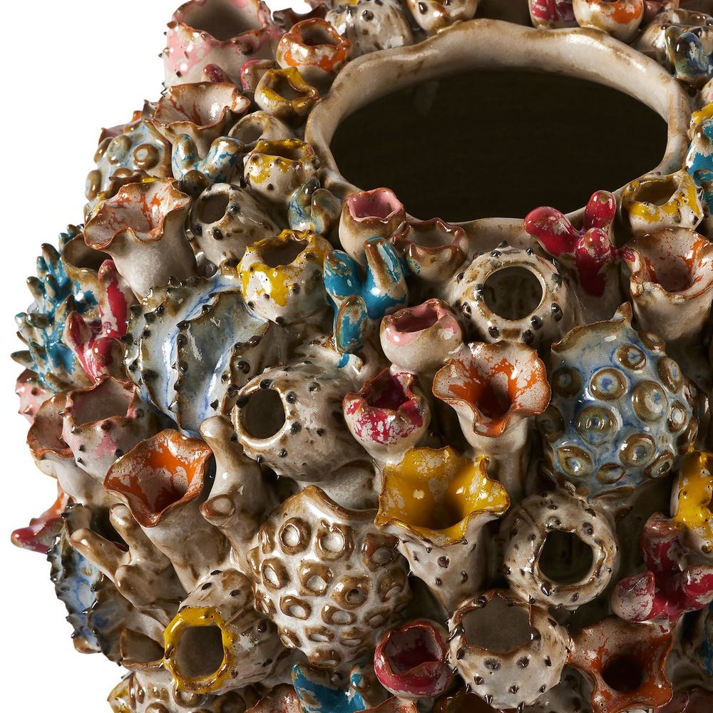 Sea Garden Ball Vase