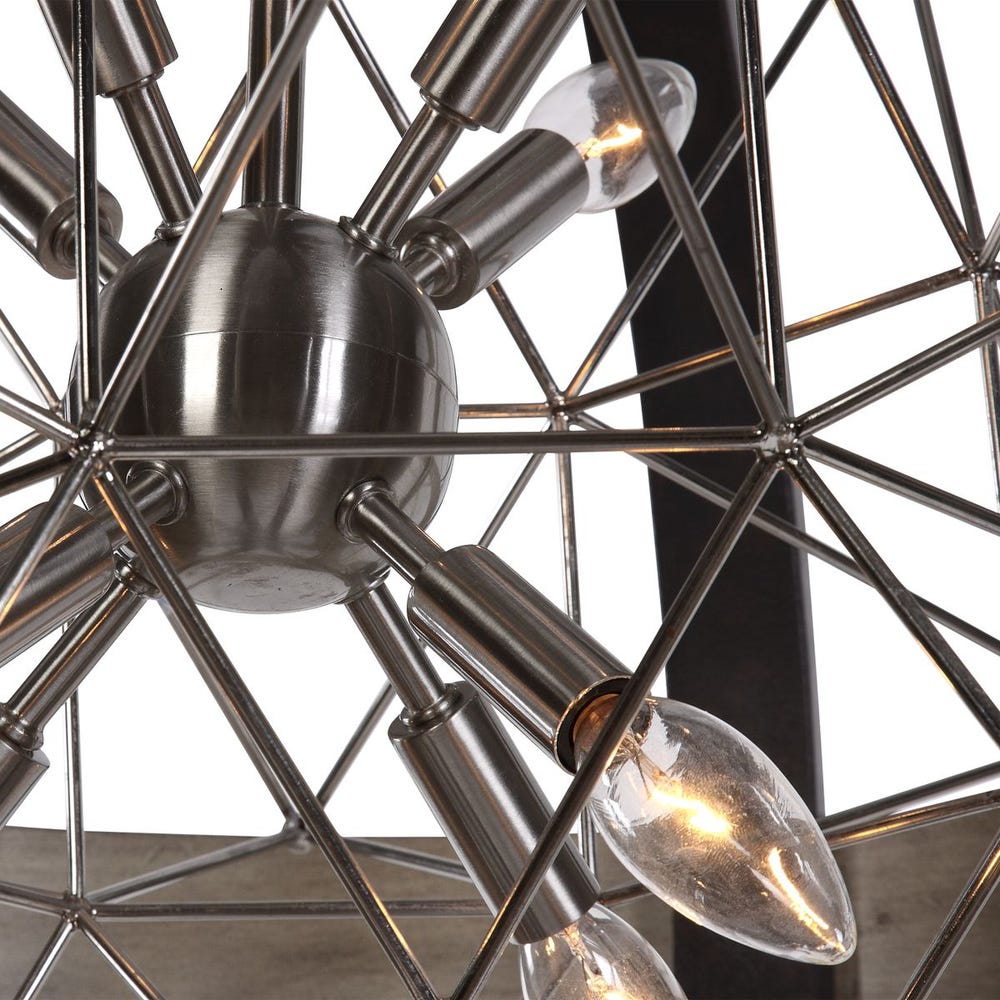 Polaris, 8 Lt Chandelier - Large