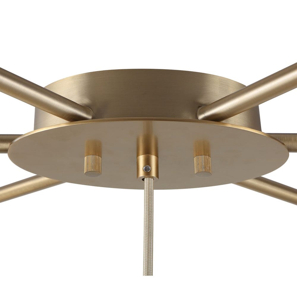 Golden Onion, 7 Lt Chandelier