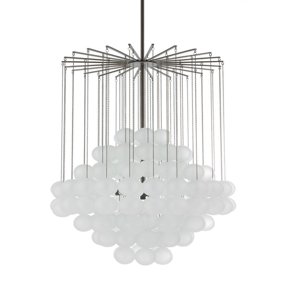 Baubles, 6 Lt Chandelier