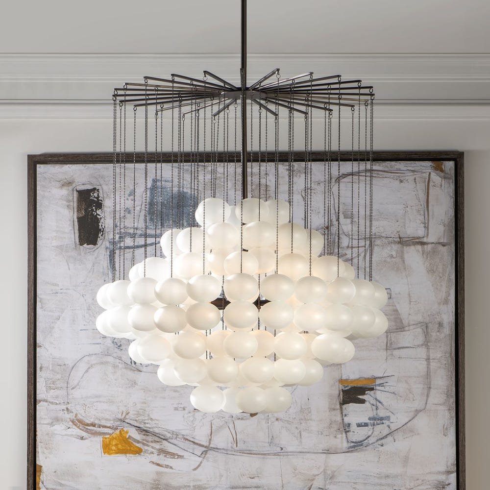 Baubles, 6 Lt Chandelier