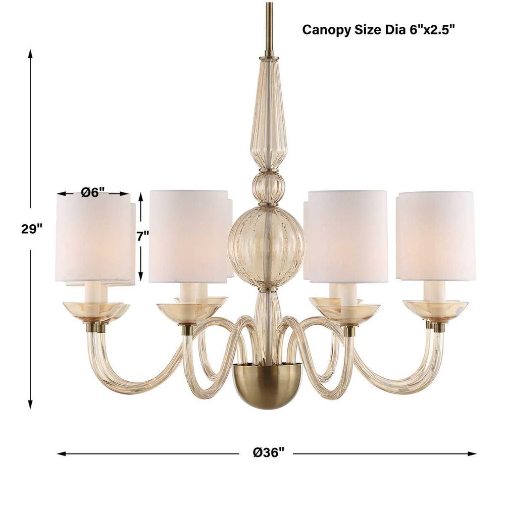 Palazzo, 8 Lt Chandelier