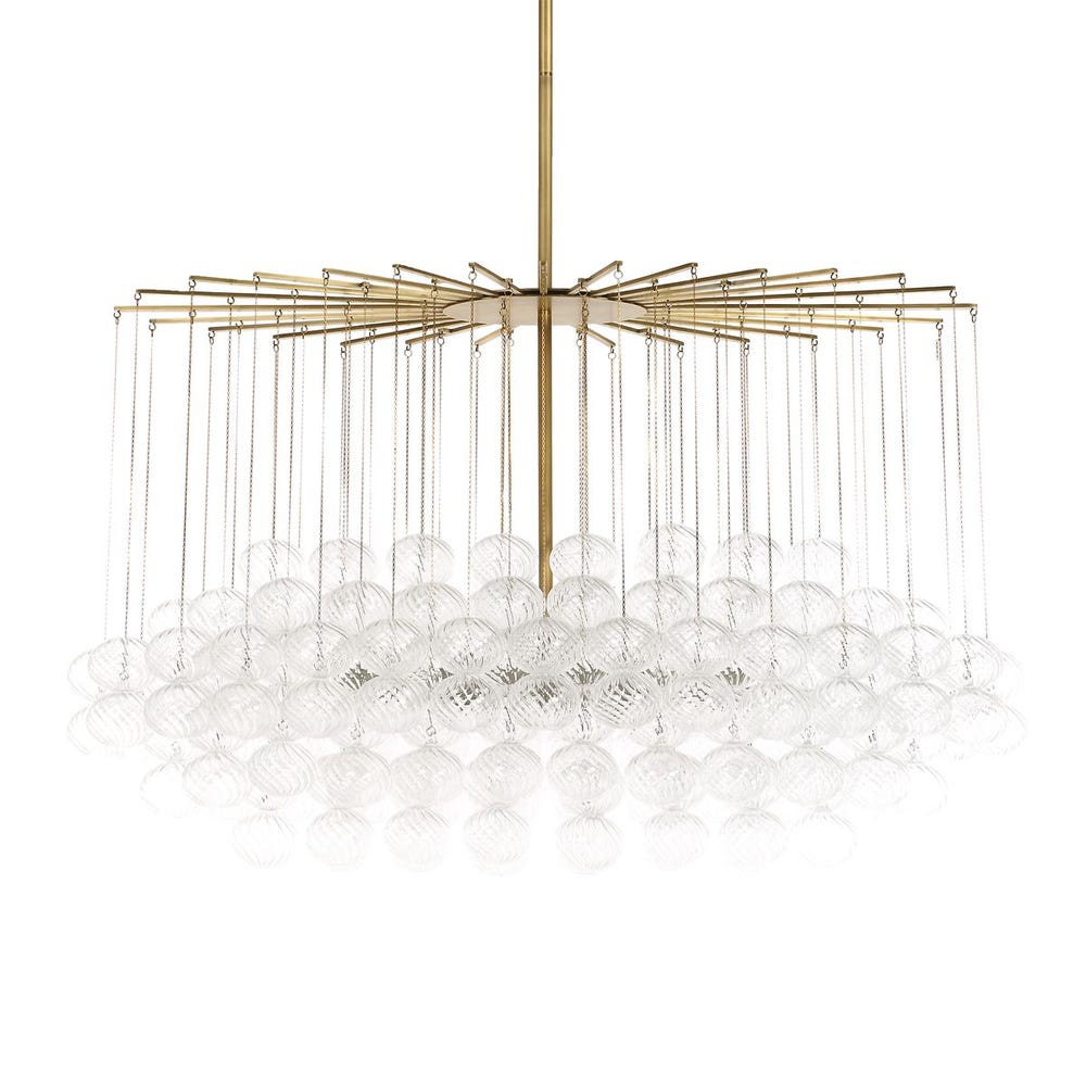 Bubbles, 6 Lt Chandelier