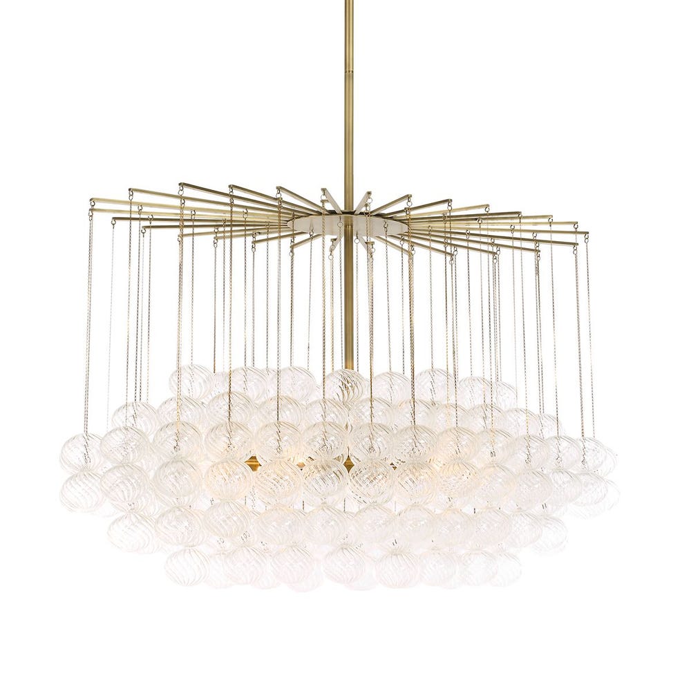 Bubbles, 6 Lt Chandelier