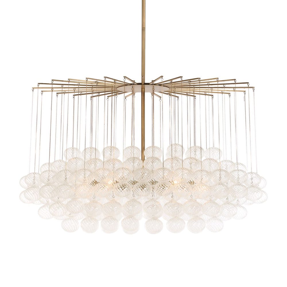 Bubbles, 6 Lt Chandelier