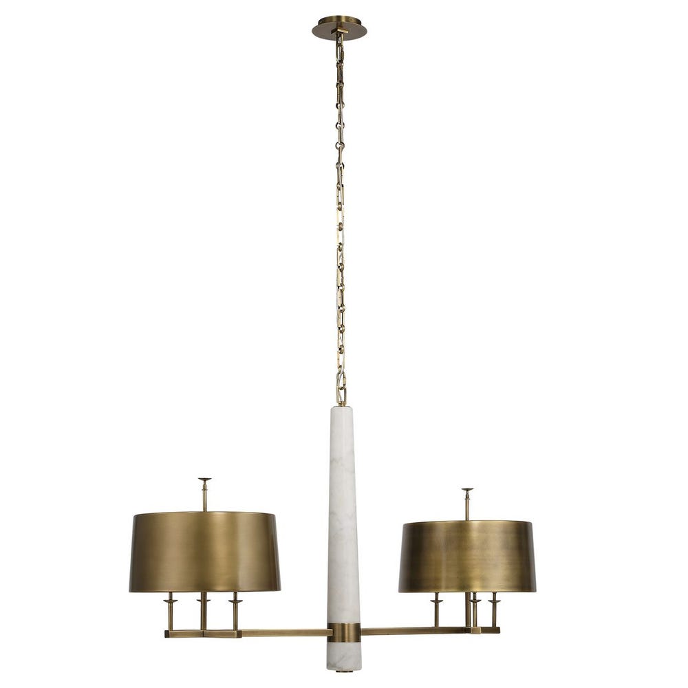 Double Shot, 6 Lt Chandelier