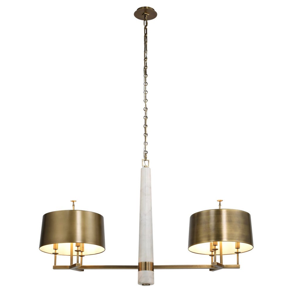 Double Shot, 6 Lt Chandelier