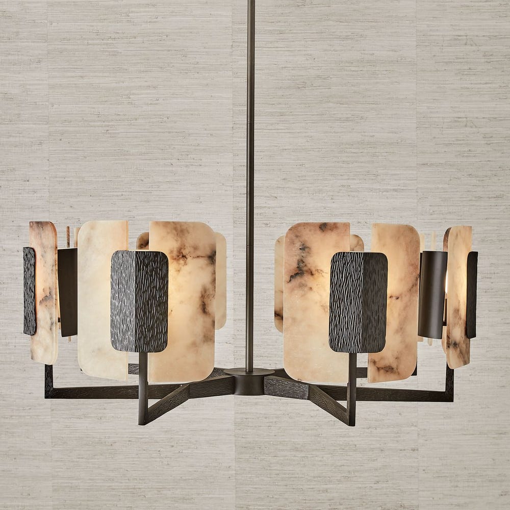Open Book, 8 Lt Chandelier
