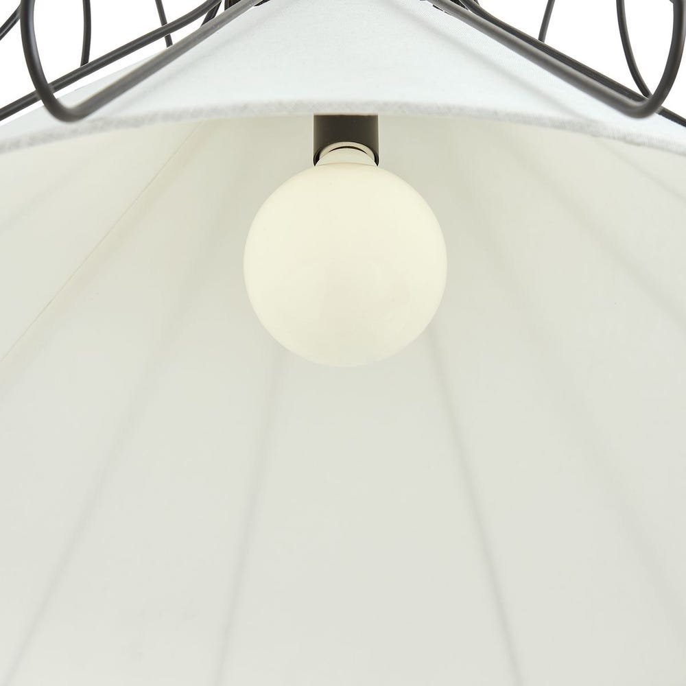 Boomerang, 4 Lt Pendant - Black Grande