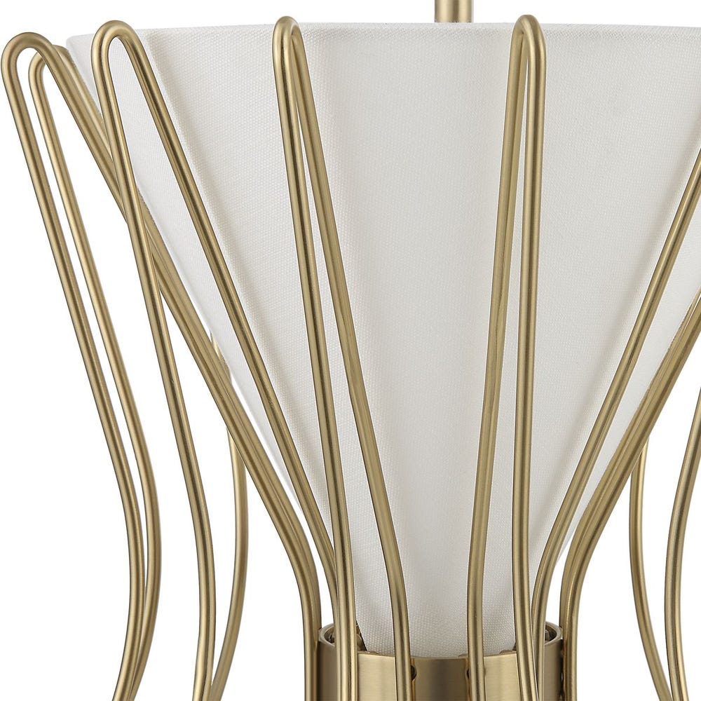 Boomerang, 2 Lt Pendant - Brass Small