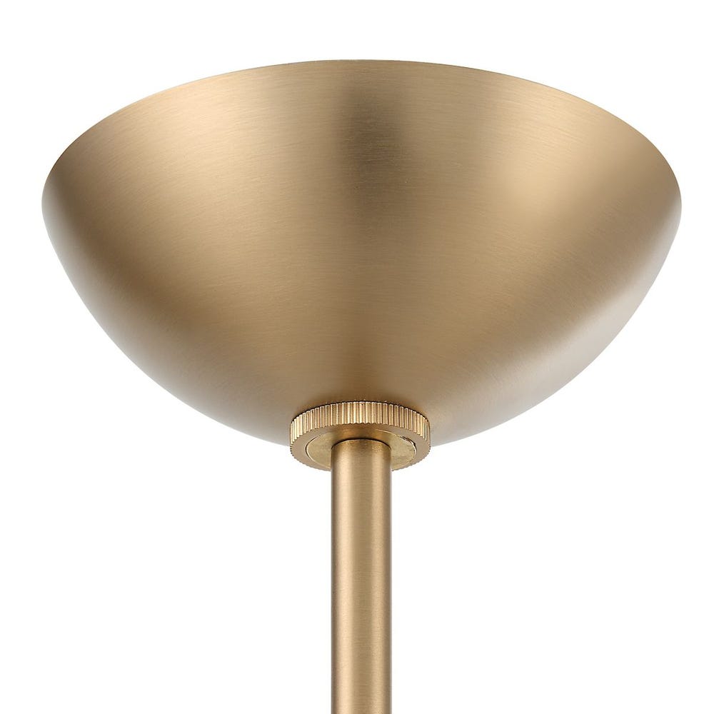 Boomerang, 2 Lt Pendant - Brass Small