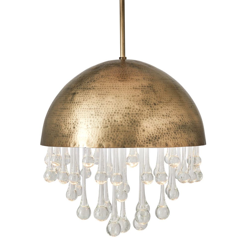 Downpour, 6 Lt Pendant - Round