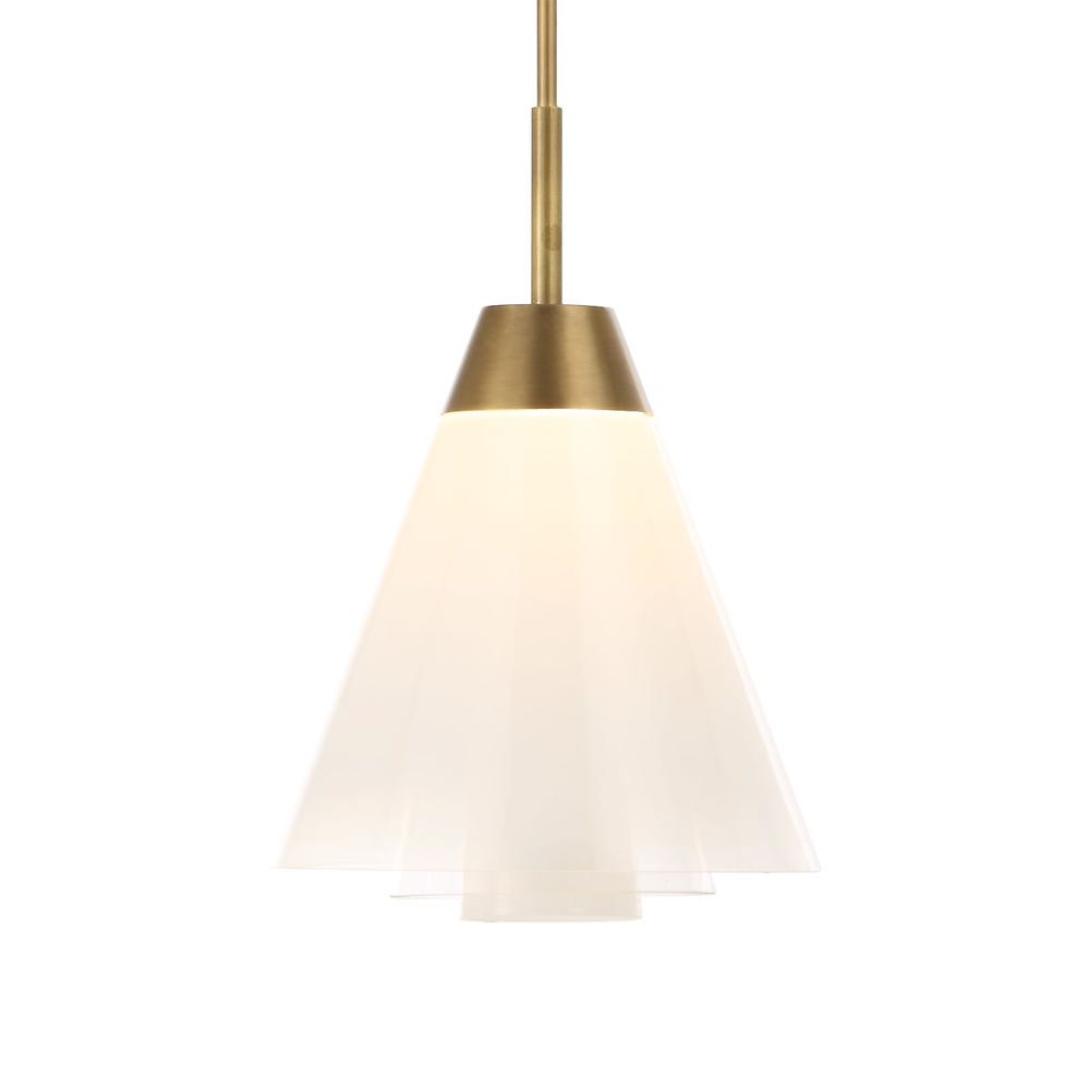 Tiered Ombre, 1 Lt LED Pendant