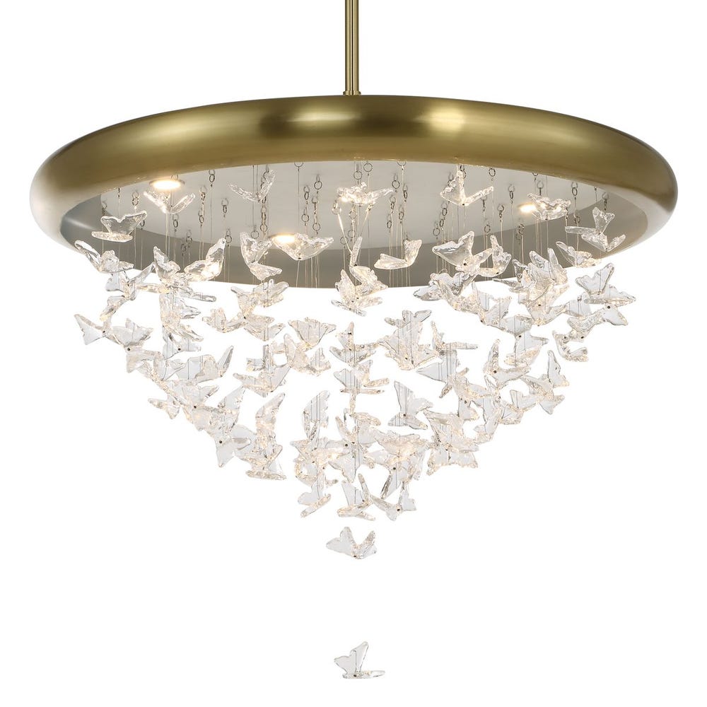 Butterfly Effect, 5 Lt LED Pendant