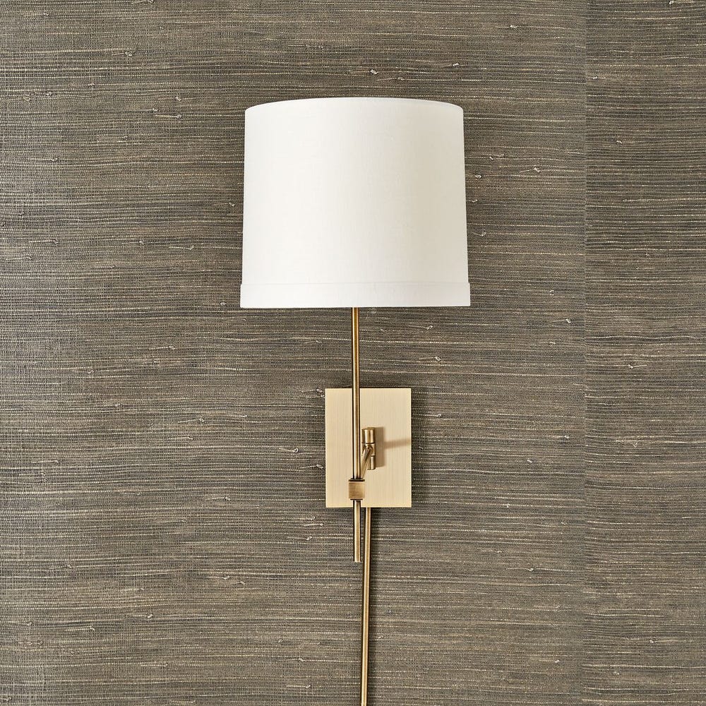 Swing Time, 1 Lt Sconce - Antique Brass, 2 Cartons