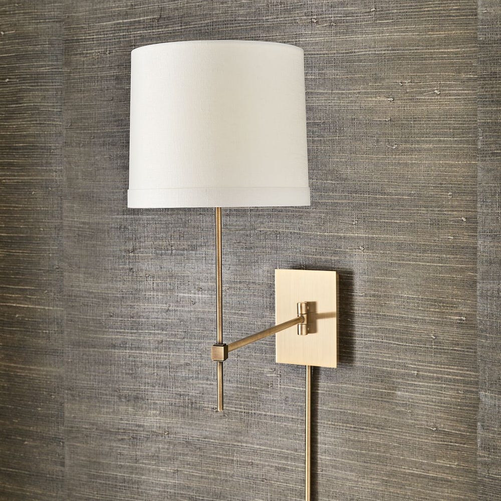 Swing Time, 1 Lt Sconce - Antique Brass, 2 Cartons