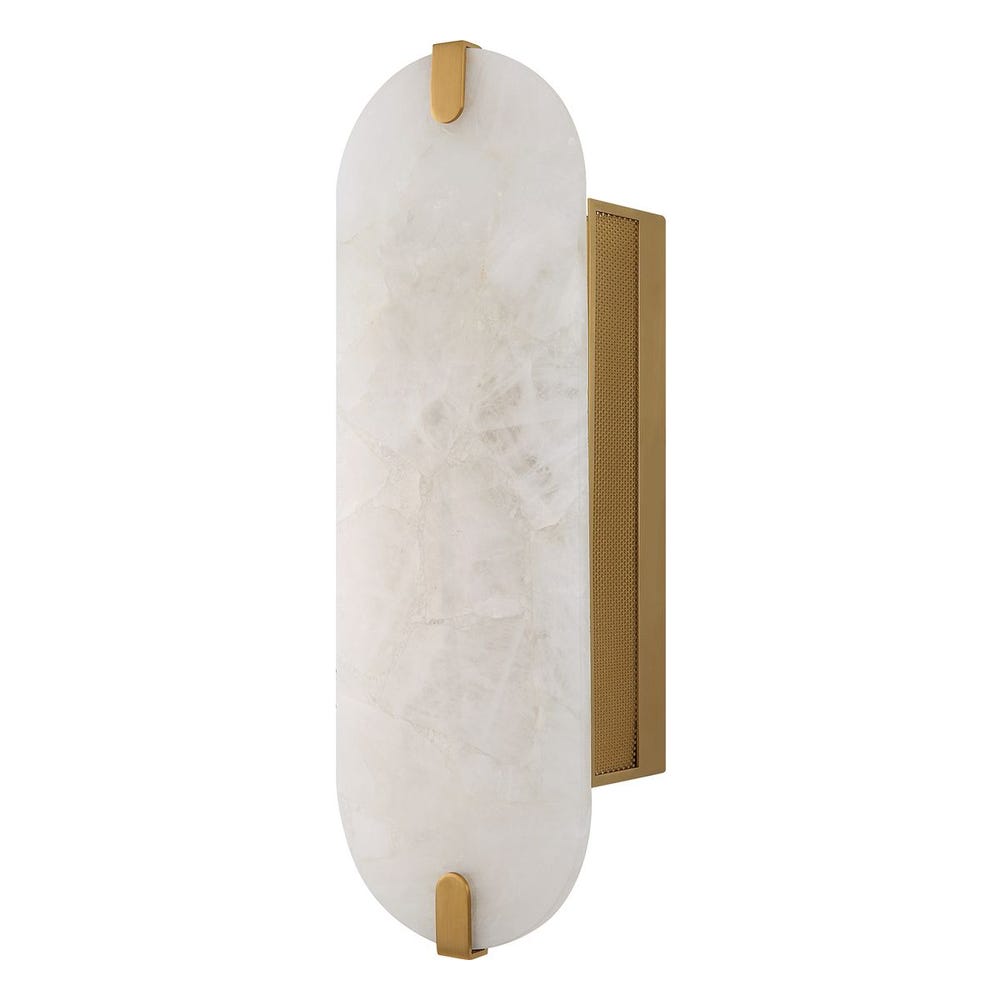 Lustrous, 2 Lt Sconce - Crystal