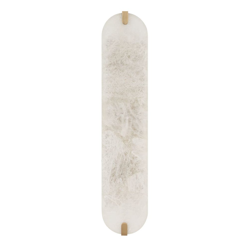 Lustrous, 3 Lt Sconce - Crystal