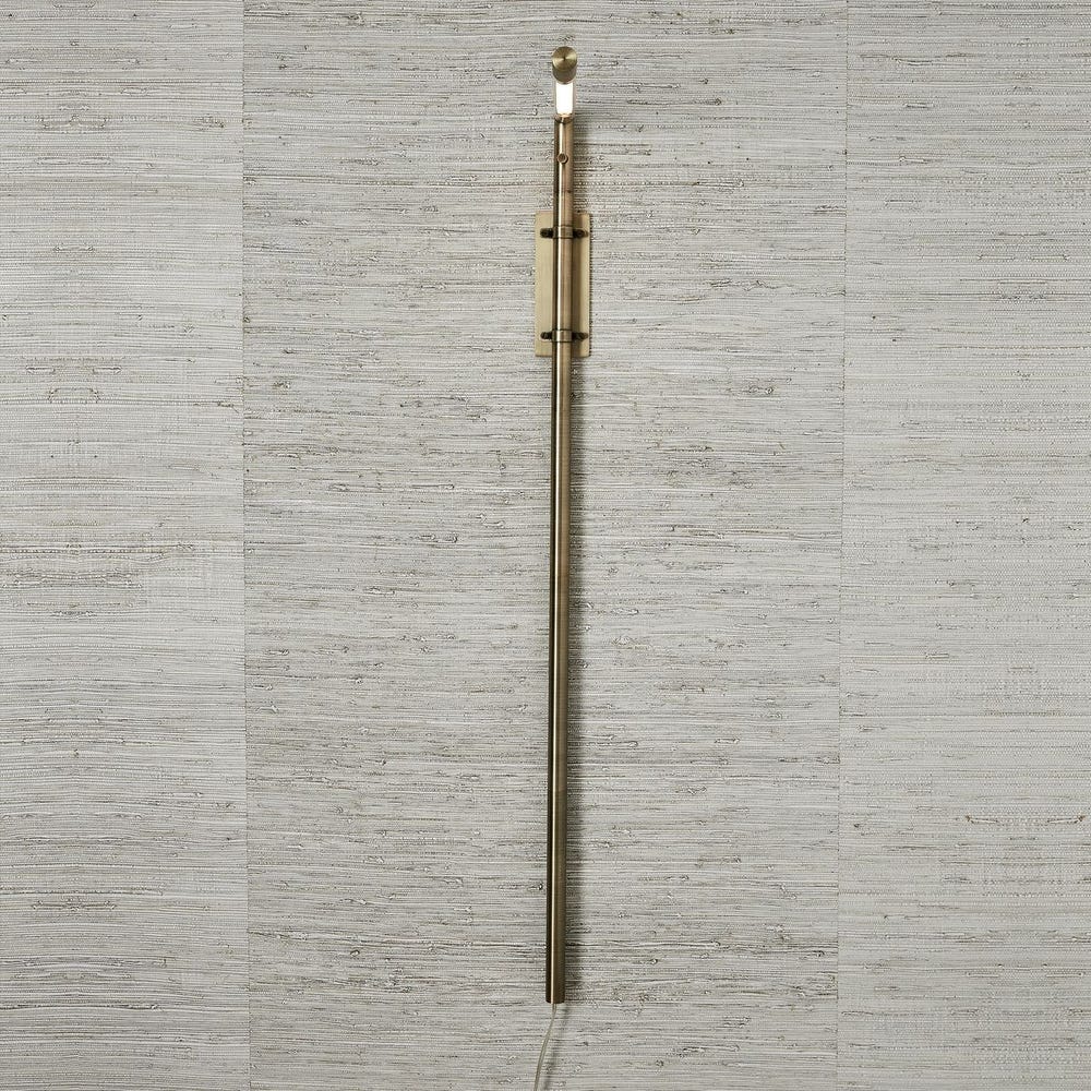Highlight, 1 Lt Sconce - Antique Brass